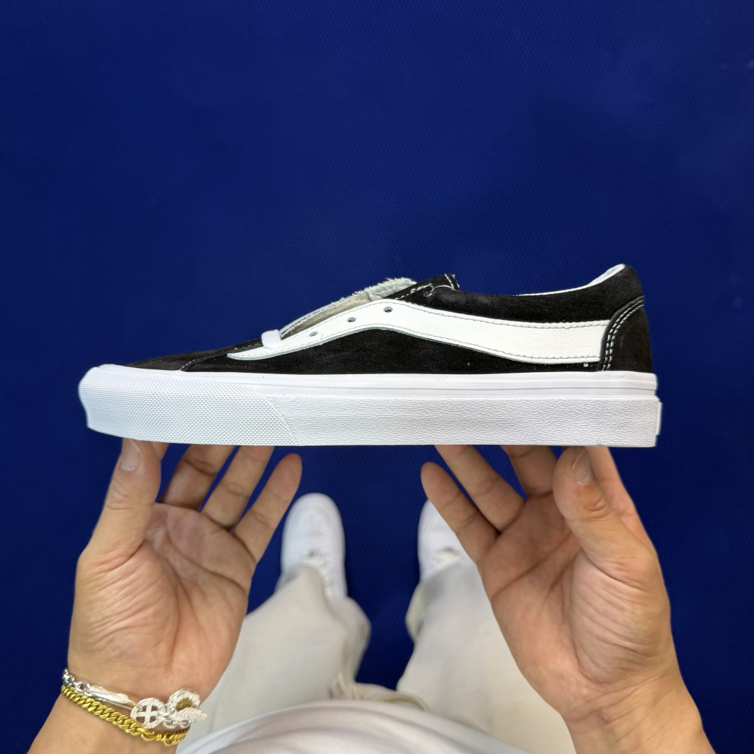 虎扑版！Vans Bold Ni 低帮 K21V纯原级别外贸订单！万斯经典 硫化板鞋全翻毛皮！正品海鸥线