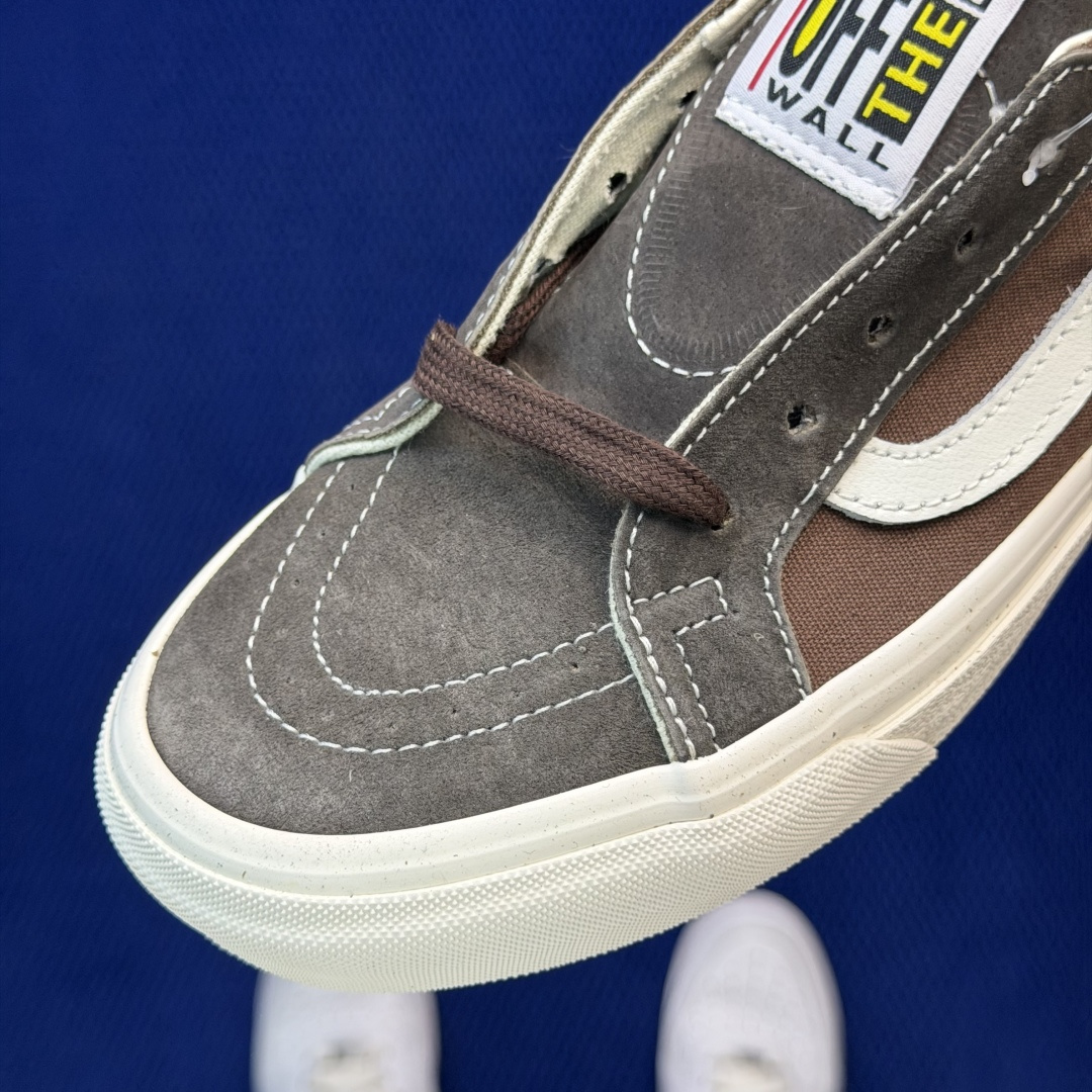 虎扑版！Vans Sk8-Low 低帮 K13V纯原级别外贸订单！万斯经典 硫化帆布板鞋正品海鸥线 鞋头