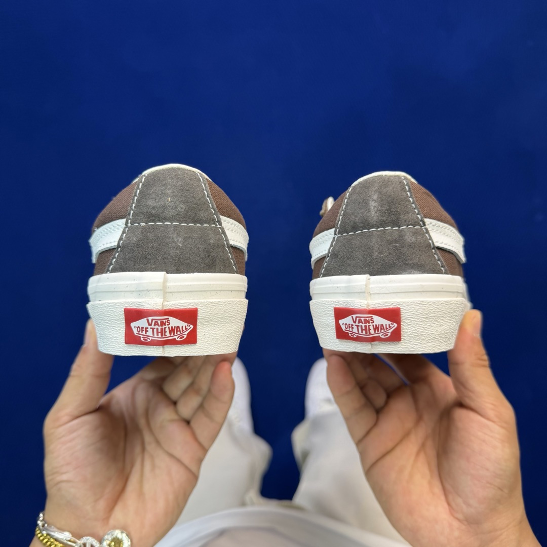 虎扑版！Vans Sk8-Low 低帮 K13V纯原级别外贸订单！万斯经典 硫化帆布板鞋正品海鸥线 鞋头