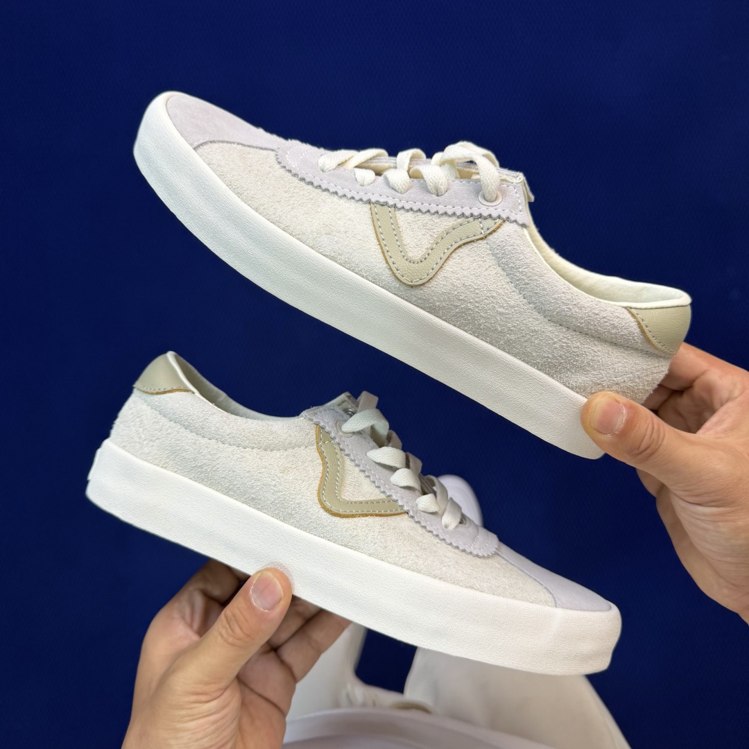 虎扑版！Vans Sport Low 低帮K11V纯原级别外贸订单！万斯经典 硫化帆布板鞋正品海鸥线 鞋