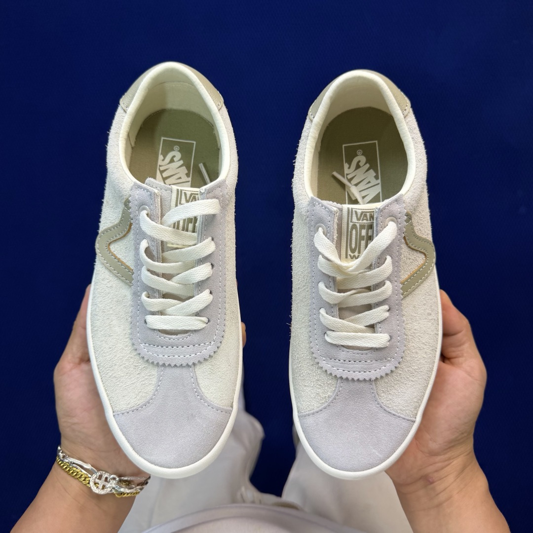 虎扑版！Vans Sport Low 低帮K11V纯原级别外贸订单！万斯经典 硫化帆布板鞋正品海鸥线 鞋