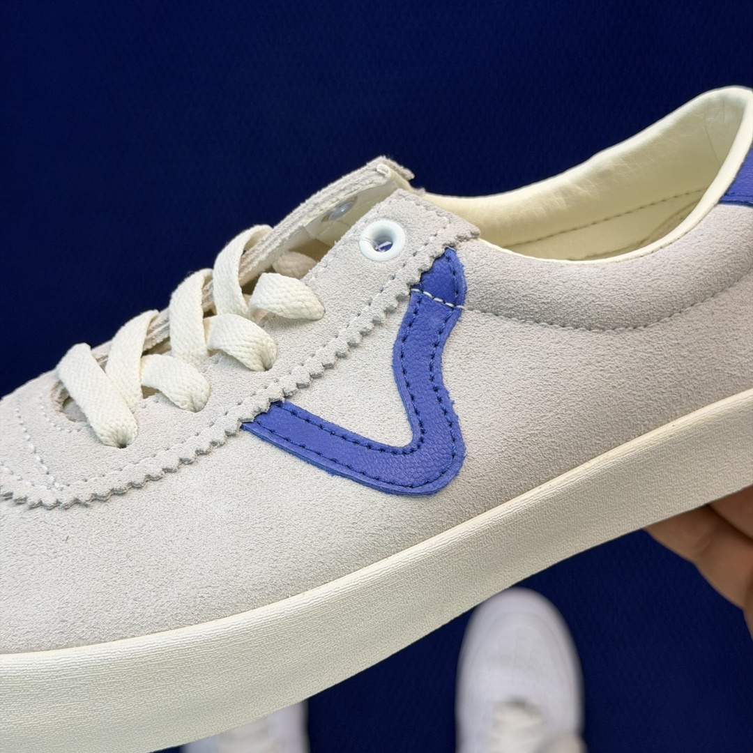 虎扑版！Vans Sport Low 低帮K09V纯原级别外贸订单！万斯经典 硫化帆布板鞋正品海鸥线 鞋