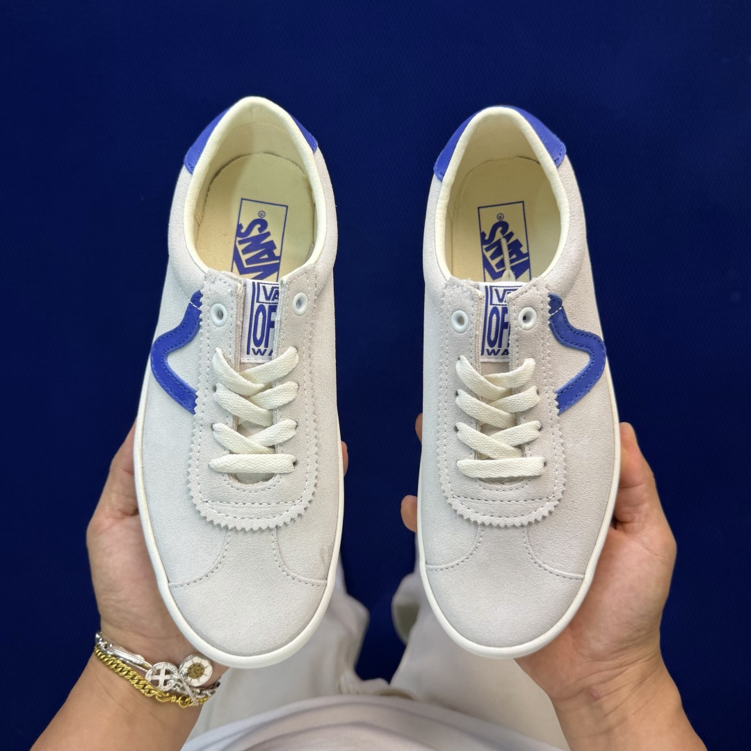 虎扑版！Vans Sport Low 低帮K09V纯原级别外贸订单！万斯经典 硫化帆布板鞋正品海鸥线 鞋