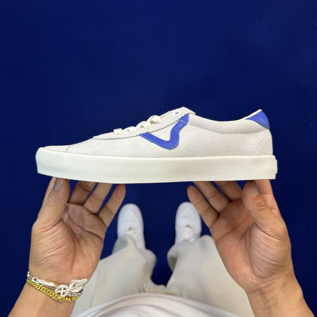 虎扑版！Vans Sport Low 低帮K09V纯原级别外贸订单！万斯经典 硫化帆布板鞋正品海鸥线 鞋
