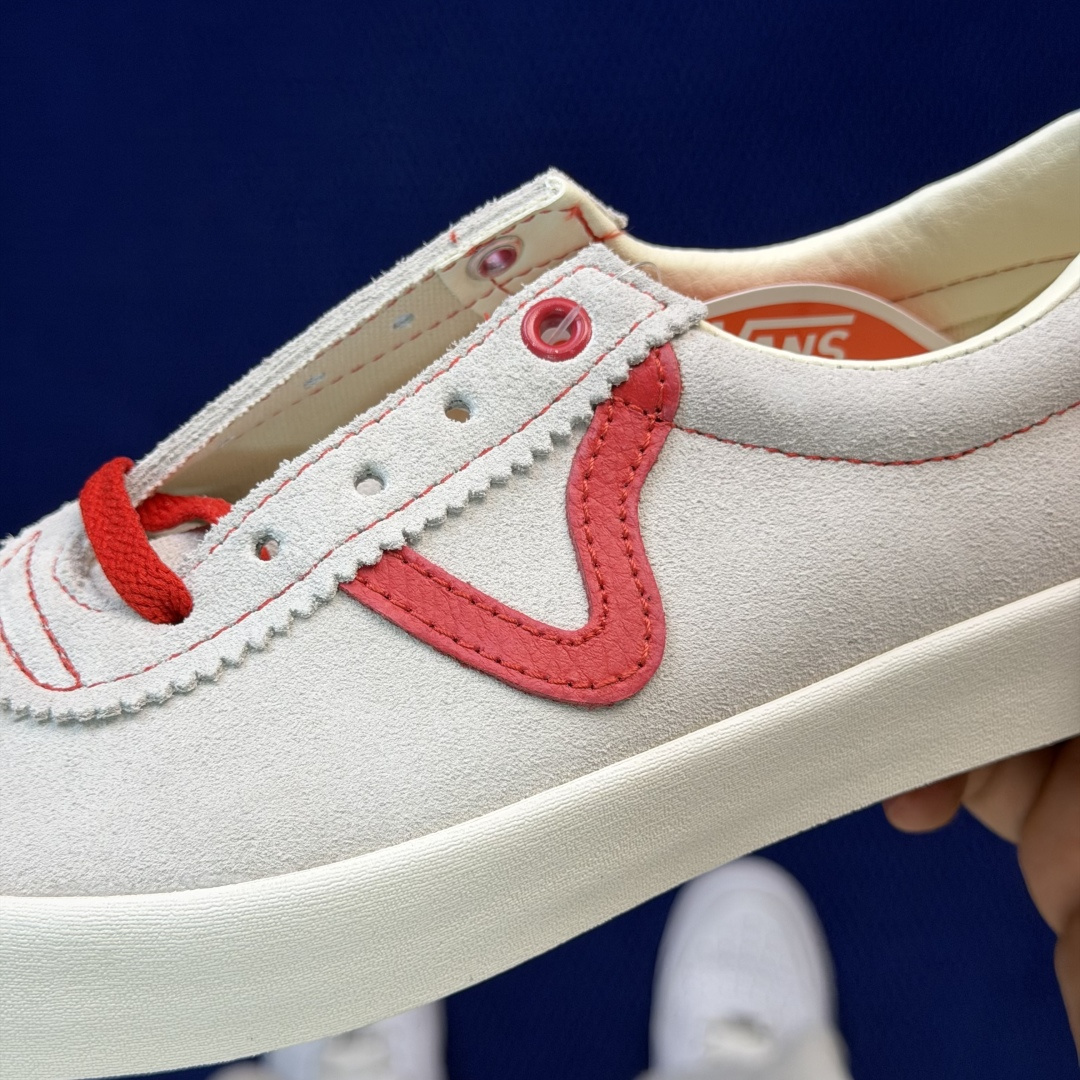 虎扑版！Vans Sport Low 低帮K10V纯原级别外贸订单！万斯经典 硫化帆布板鞋正品海鸥线 鞋