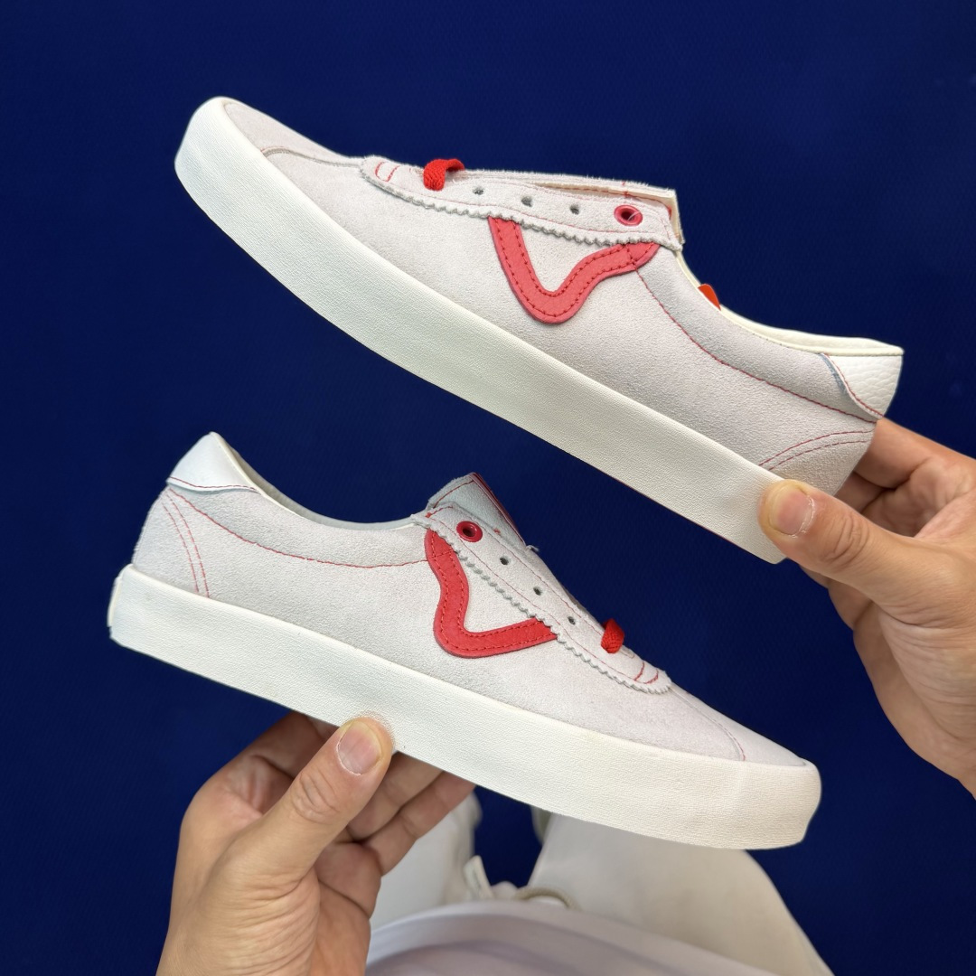 虎扑版！Vans Sport Low 低帮K10V纯原级别外贸订单！万斯经典 硫化帆布板鞋正品海鸥线 鞋