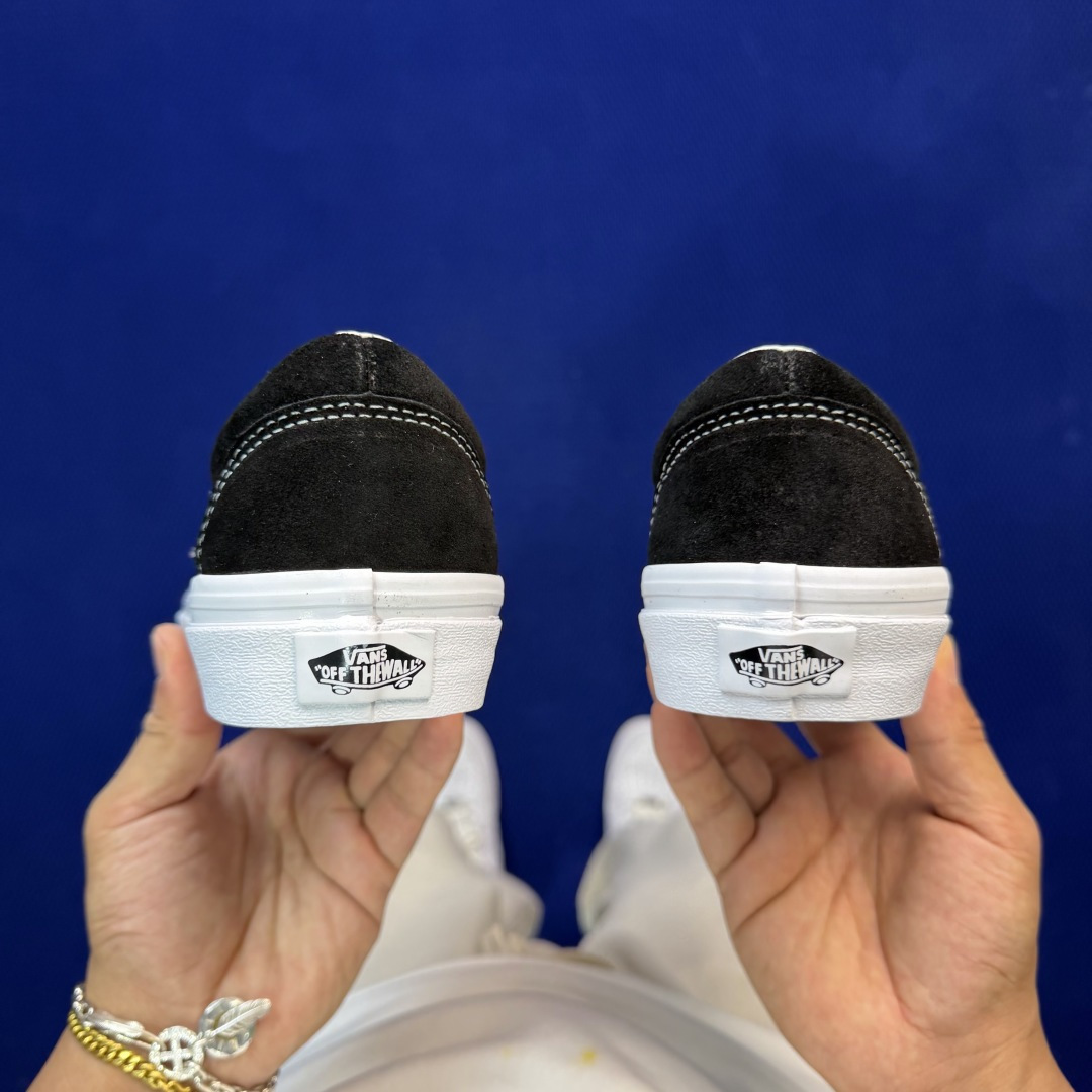 虎扑版！Vans Bold Ni 低帮 K21V纯原级别外贸订单！万斯经典 硫化板鞋全翻毛皮！正品海鸥线