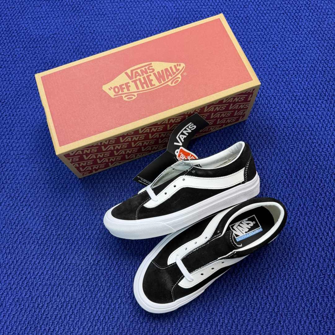 虎扑版！Vans Bold Ni 低帮 K21V纯原级别外贸订单！万斯经典 硫化板鞋全翻毛皮！正品海鸥线
