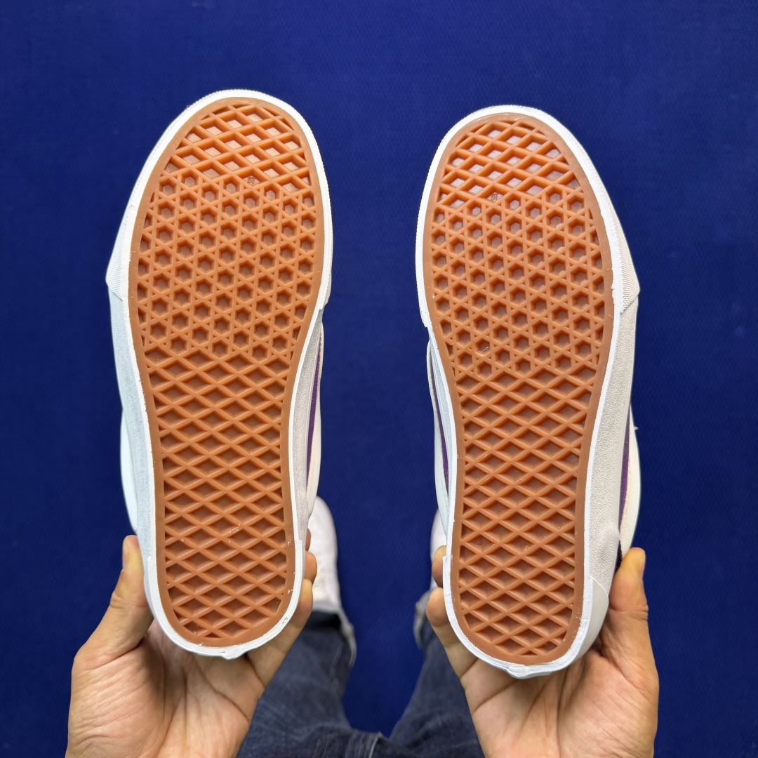虎扑版！Vans Knu-Skool 低帮 KK30纯原级别外贸订单！万斯经典 硫化帆布板鞋 粗宽立体标