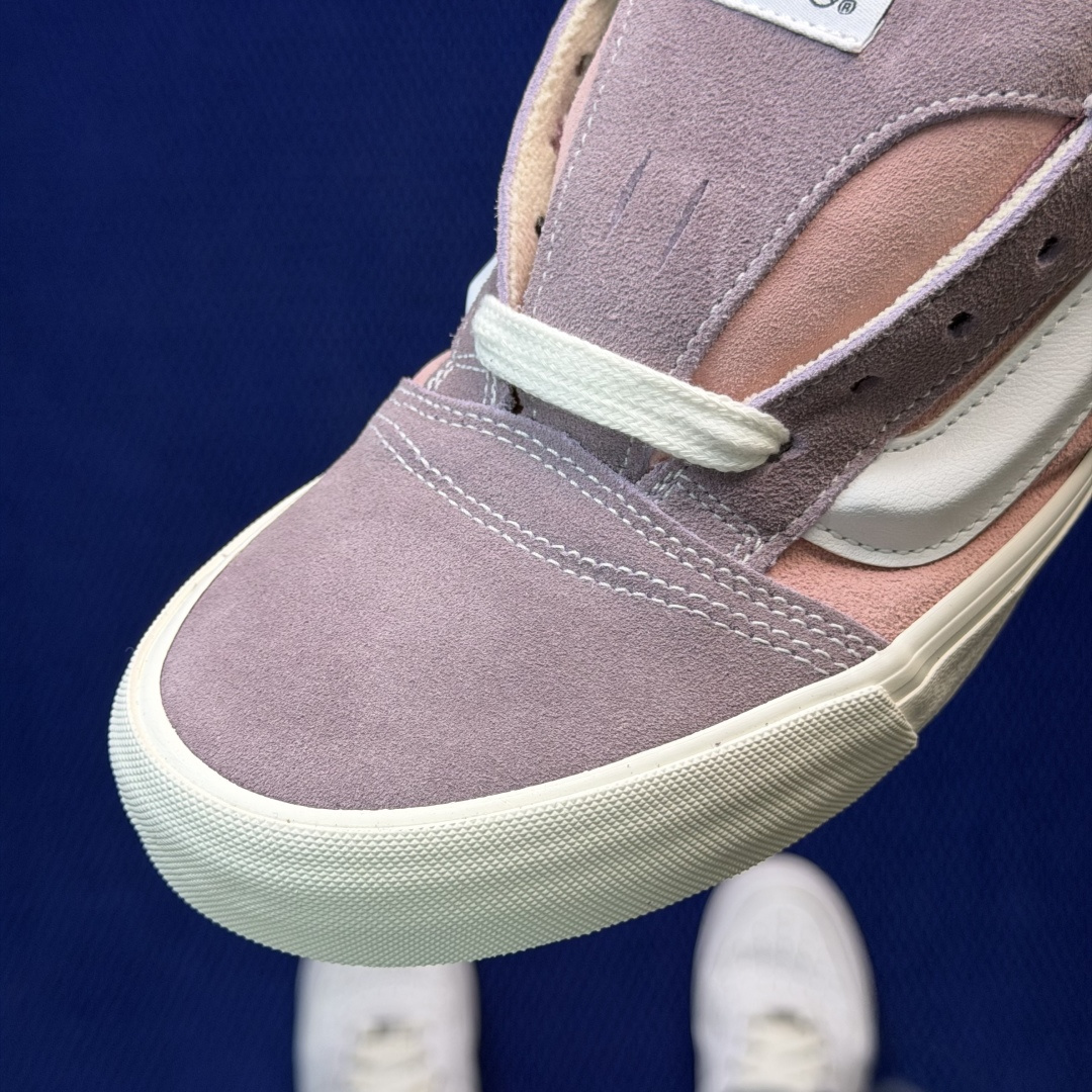 虎扑版！Vans Knu-Skool 低帮 KK29纯原级别外贸订单！万斯经典 硫化帆布板鞋 粗宽立体标