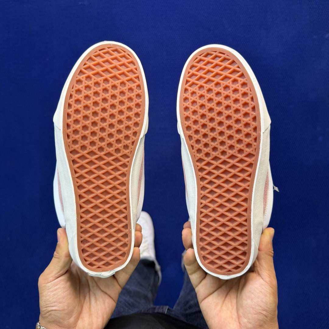 虎扑版！Vans Knu-Skool 低帮 KK29纯原级别外贸订单！万斯经典 硫化帆布板鞋 粗宽立体标