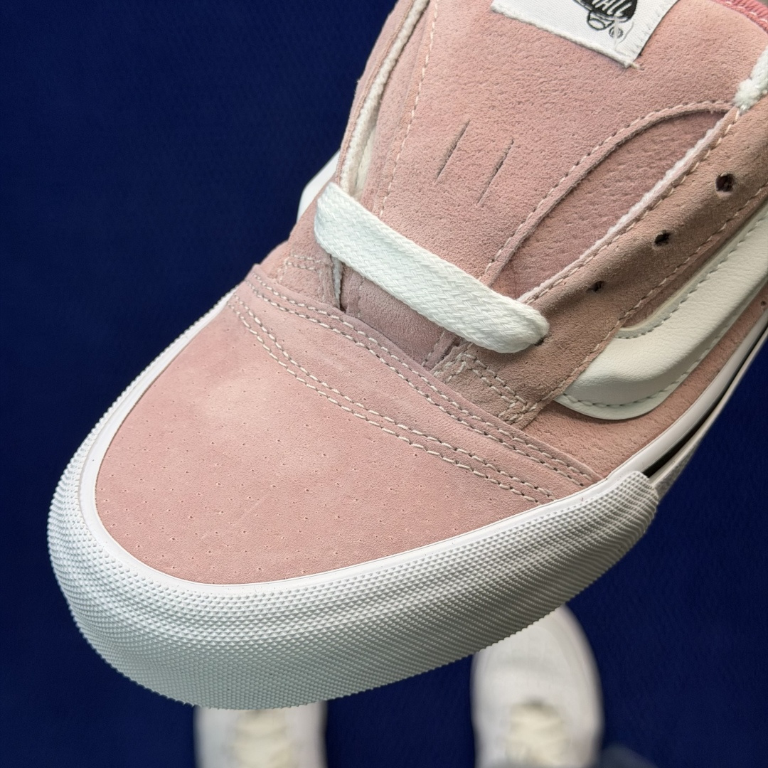 虎扑版！Vans Knu-Skool 低帮 KK36纯原级别外贸订单！万斯经典 硫化帆布板鞋 粗宽立体标