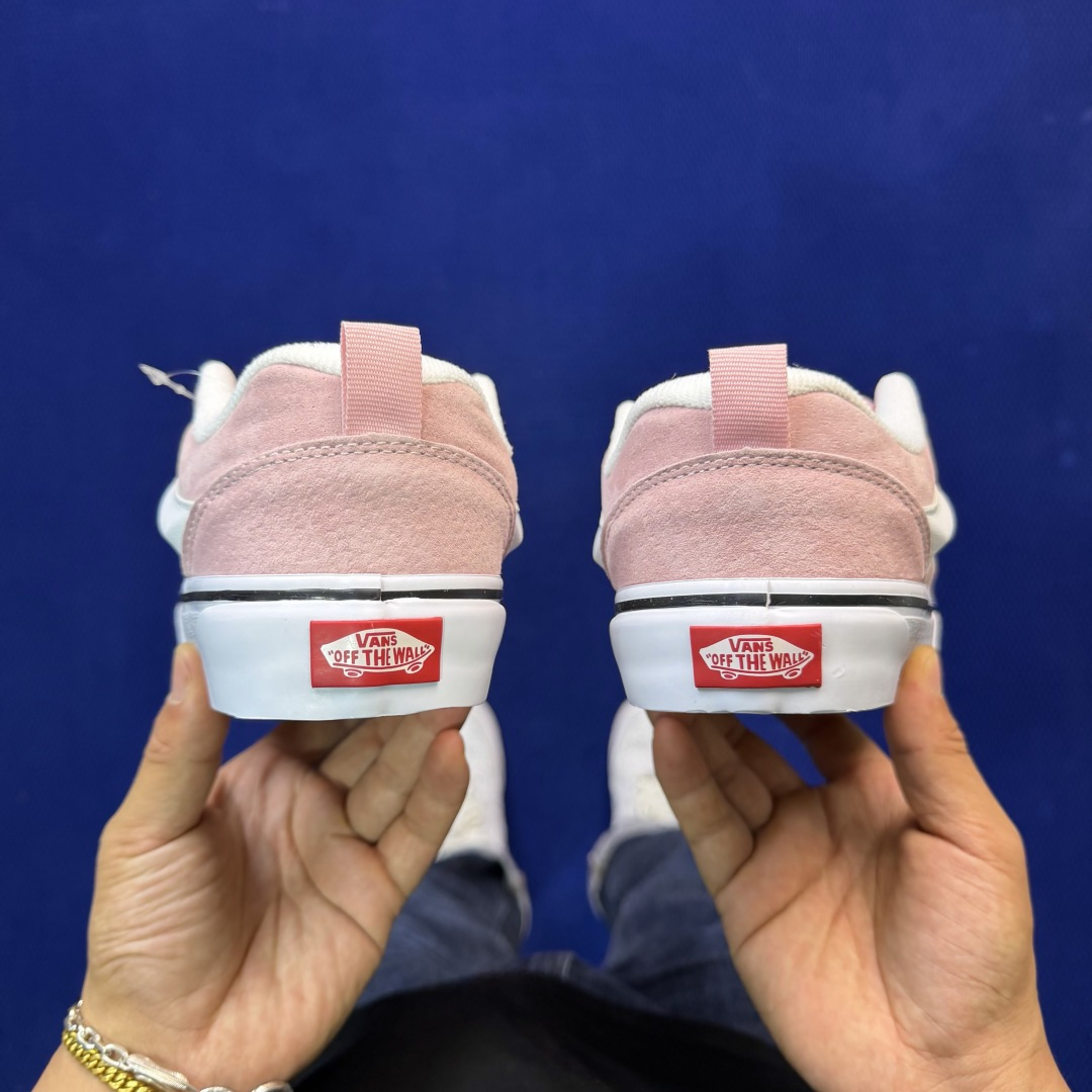 虎扑版！Vans Knu-Skool 低帮 KK36纯原级别外贸订单！万斯经典 硫化帆布板鞋 粗宽立体标