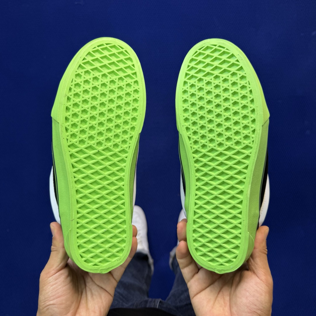 虎扑版！Vans Knu-Skool 低帮 KK27纯原级别外贸订单！万斯经典 硫化帆布板鞋 粗宽立体标