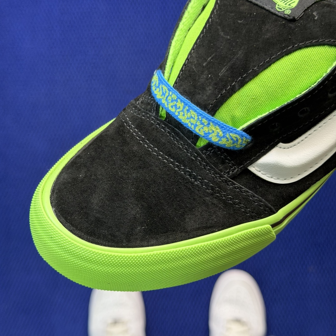 虎扑版！Vans Knu-Skool 低帮 KK27纯原级别外贸订单！万斯经典 硫化帆布板鞋 粗宽立体标