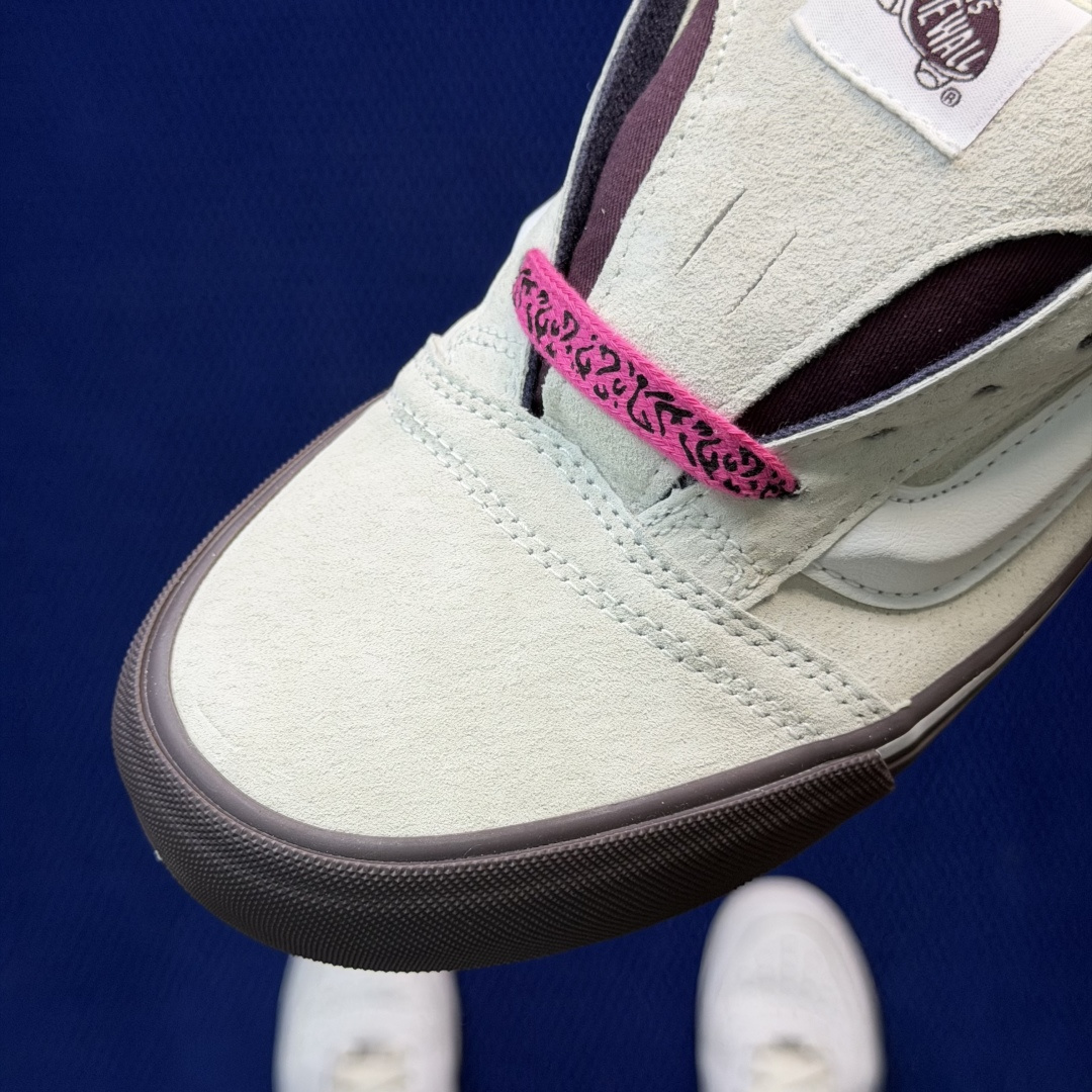 虎扑版！Vans Knu-Skool 低帮 KK25纯原级别外贸订单！万斯经典 硫化帆布板鞋 粗宽立体标