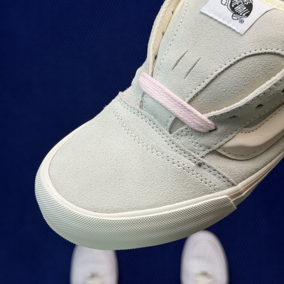 虎扑版！Vans Knu-Skool 低帮 KK21纯原级别外贸订单！万斯经典 硫化帆布板鞋 粗宽立体标