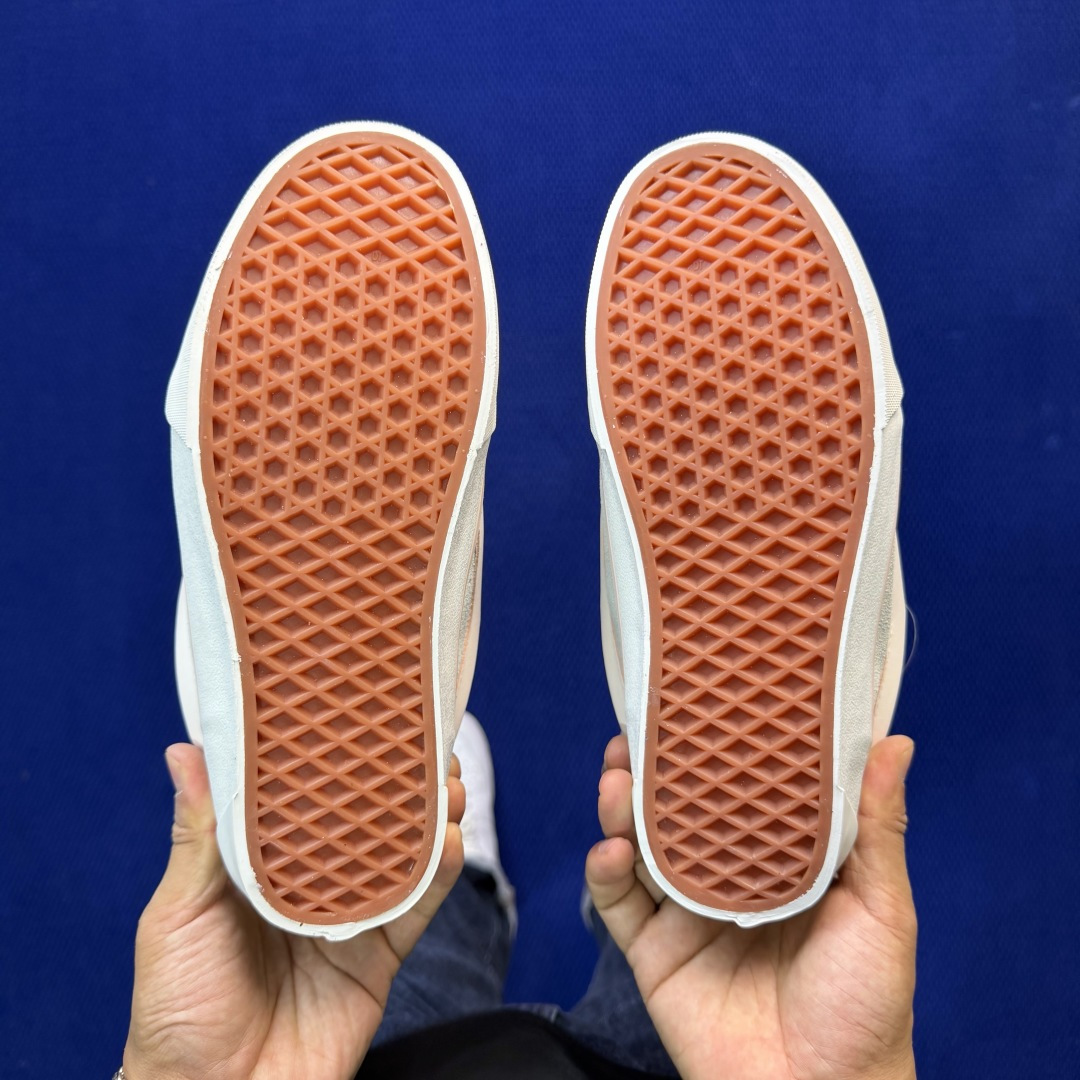 虎扑版！Vans Knu-Skool 低帮 KK21纯原级别外贸订单！万斯经典 硫化帆布板鞋 粗宽立体标