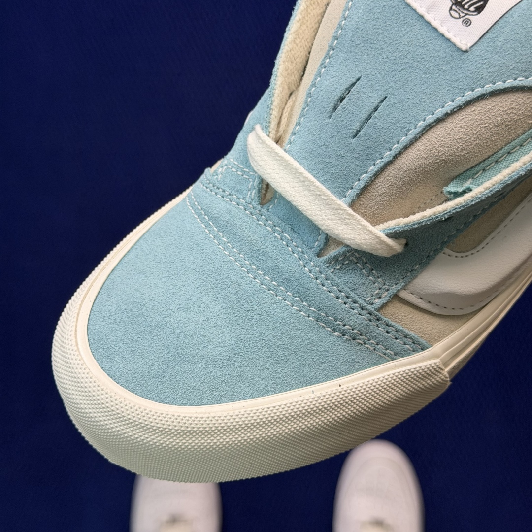 虎扑版！Vans Knu-Skool 低帮 KK06纯原级别外贸订单！万斯经典 硫化帆布板鞋 粗宽立体标