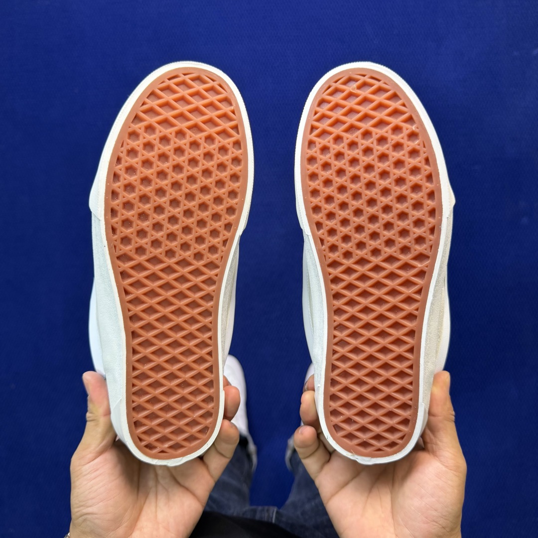 虎扑版！Vans Knu-Skool 低帮 KK06纯原级别外贸订单！万斯经典 硫化帆布板鞋 粗宽立体标