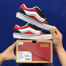 虎扑版!Vans Knu-Skool 低帮 KK09纯原级别外贸订单!万斯经典 硫化帆布板鞋 粗宽立体标 虎扑版!Vans Knu-Skool 低帮 KK09纯原级别外贸订单!万斯经典 硫化帆布板鞋 粗宽立体标