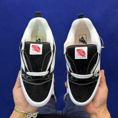 虎扑版!Vans Knu-Skool 低帮 KK44纯原级别外贸订单!万斯经典 硫化帆布板鞋 粗宽立体标 虎扑版!Vans Knu-Skool 低帮 KK44纯原级别外贸订单!万斯经典 硫化帆布板鞋 粗宽立体标