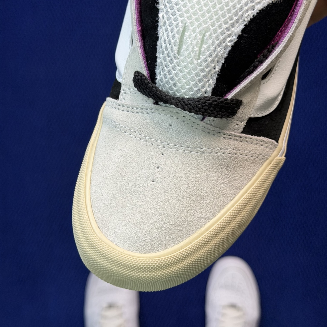 虎扑版！Vans Knu-Skool 低帮 KK12纯原级别外贸订单！万斯经典 硫化翻毛皮板鞋 粗宽立体