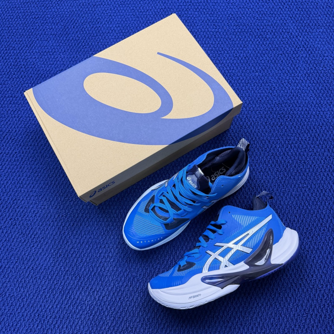 亚瑟士中帮训练鞋！Asics Metarise 2.0树脂加工的网眼材料的鞋面结构为脚的运动提供了耐用性