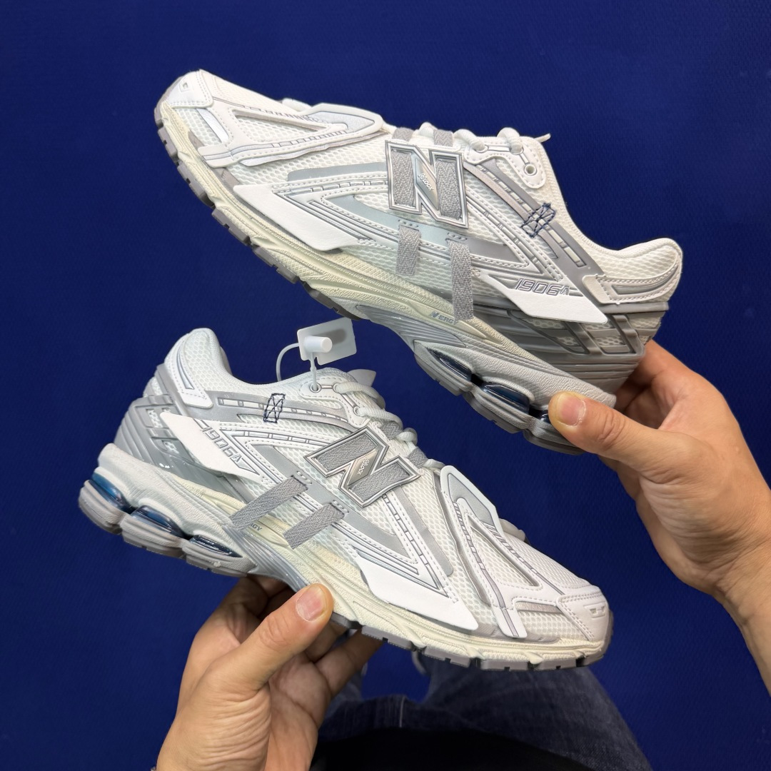 C版新百伦！nb1906 第115色:白灰色纯原大厂出品，品质优价格合理，降维打击‼️货号：UN尺码：3
