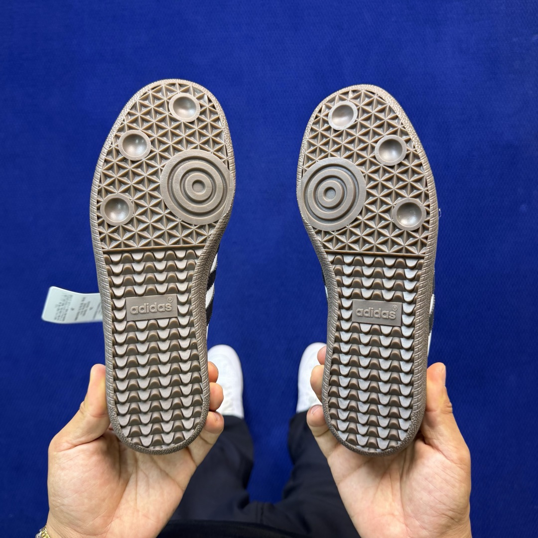 桑巴德训拖鞋一脚蹬 出货！adidas originals Samba OG MULE 包头拖鞋货号：L