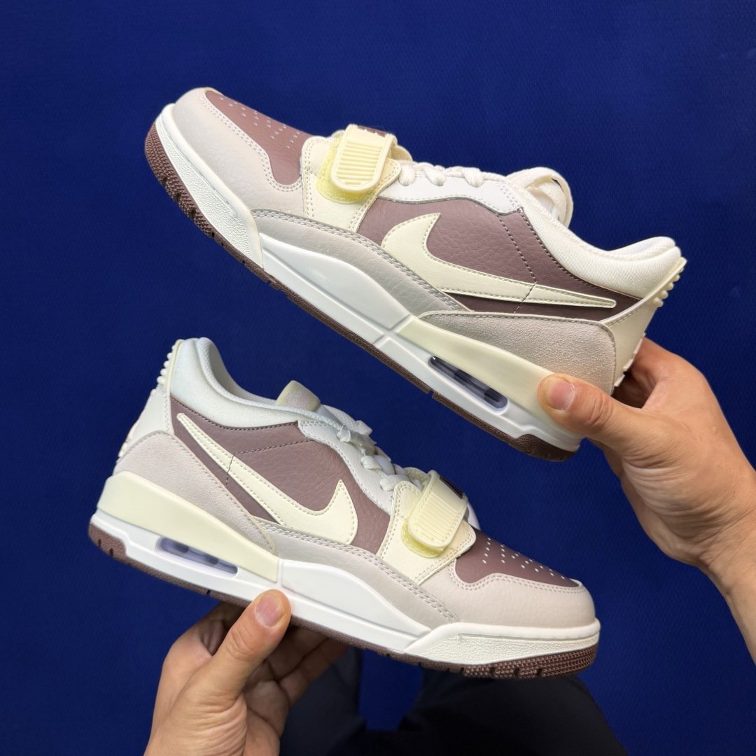 aj312系列 第105色！低帮 米白棕货号:IV3217-211 尺码:36-46带半码