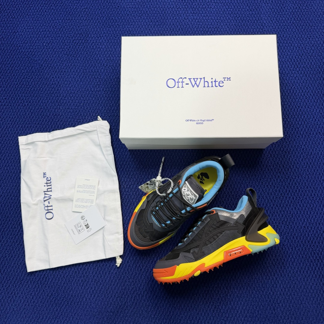 OW解构跑步鞋 ODSY -2000 第10色OFF-WHITE 老爹风 高端产物 原鞋购入 细节拉满①