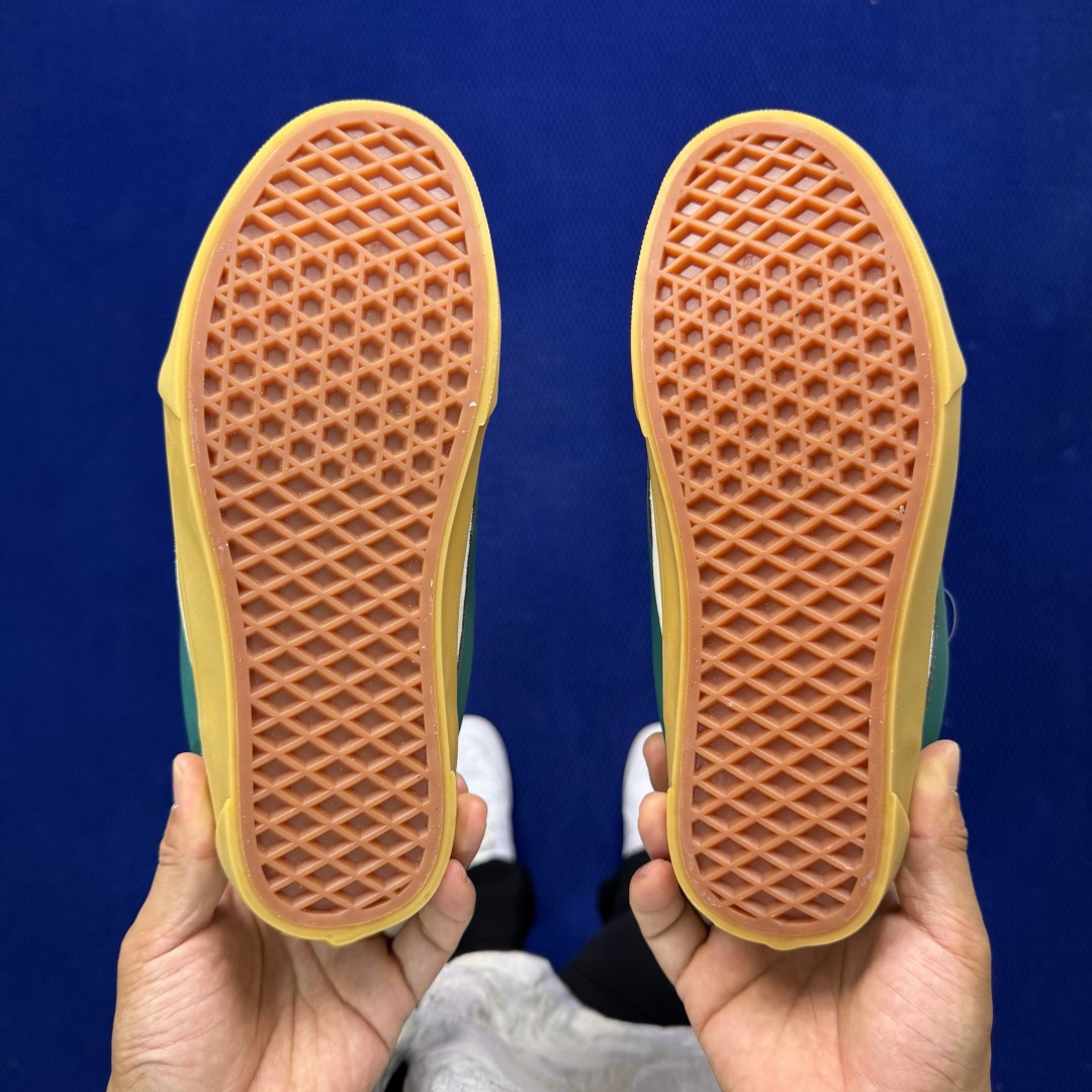 虎扑版！Vans Knu-Skool 低帮 KK51纯原级别外贸订单！万斯经典 硫化翻毛皮板鞋 粗宽立体