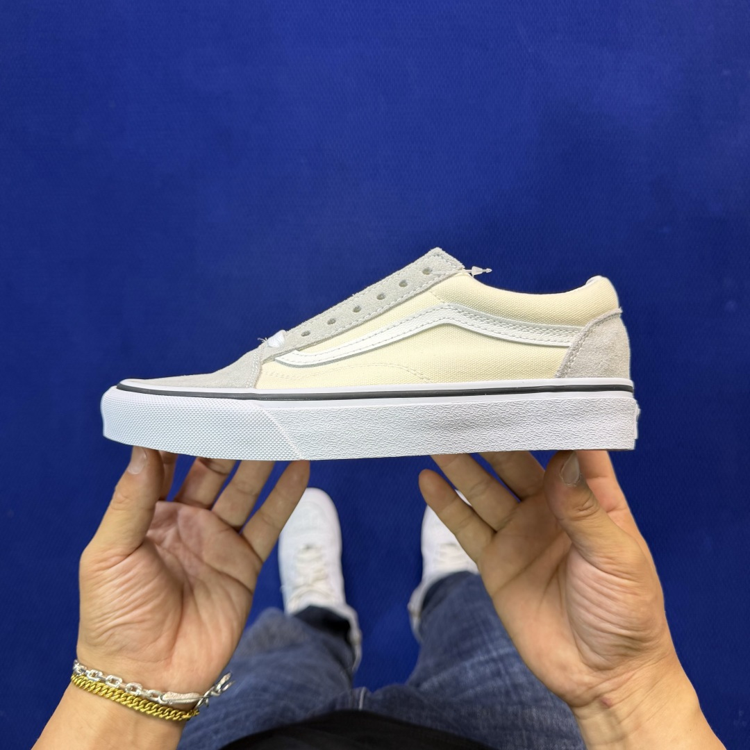 虎扑版！Vans Old Skool 低帮 K32V纯原级别外贸订单！万斯经典 硫化帆布板鞋正品海鸥线 