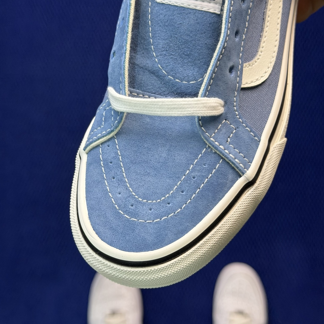 虎扑版！Vans Sk8-Low 低帮 K16V纯原级别外贸订单！万斯经典 硫化帆布板鞋正品海鸥线 鞋头