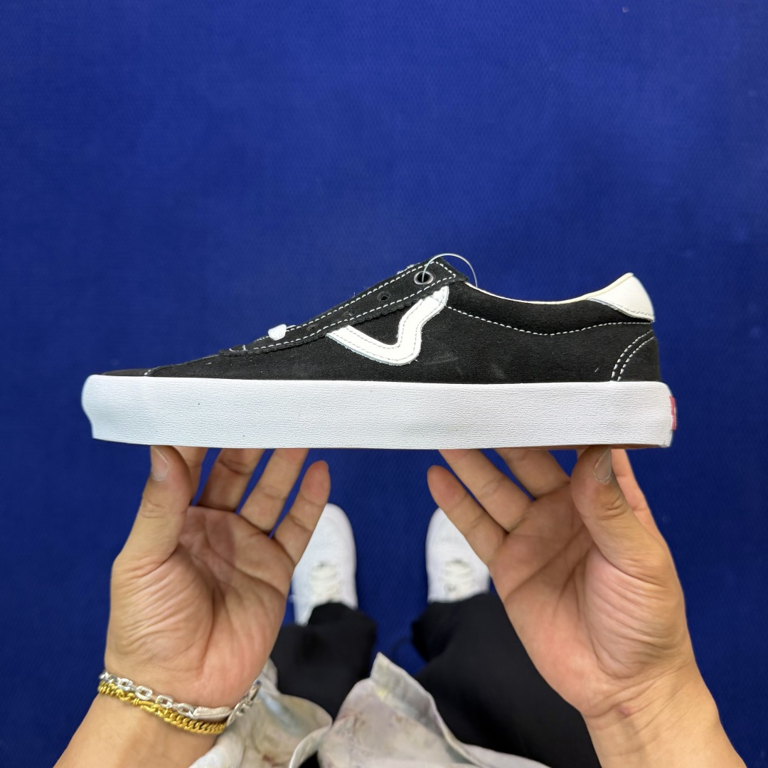 虎扑版！Vans Sport Low 低帮 K08V纯原级别外贸订单！万斯经典 硫化帆布板鞋正品海鸥线 