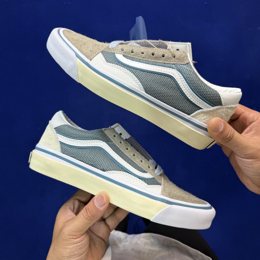 虎扑版！Vans Style 36 低帮 K07V纯原级别外贸订单！万斯经典 硫化帆布板鞋正品海鸥线 鞋
