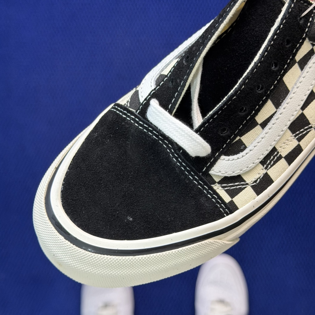 虎扑版！Vans Old Skool 低帮 068V纯原级别外贸订单！万斯经典 硫化帆布板鞋正品海鸥线 
