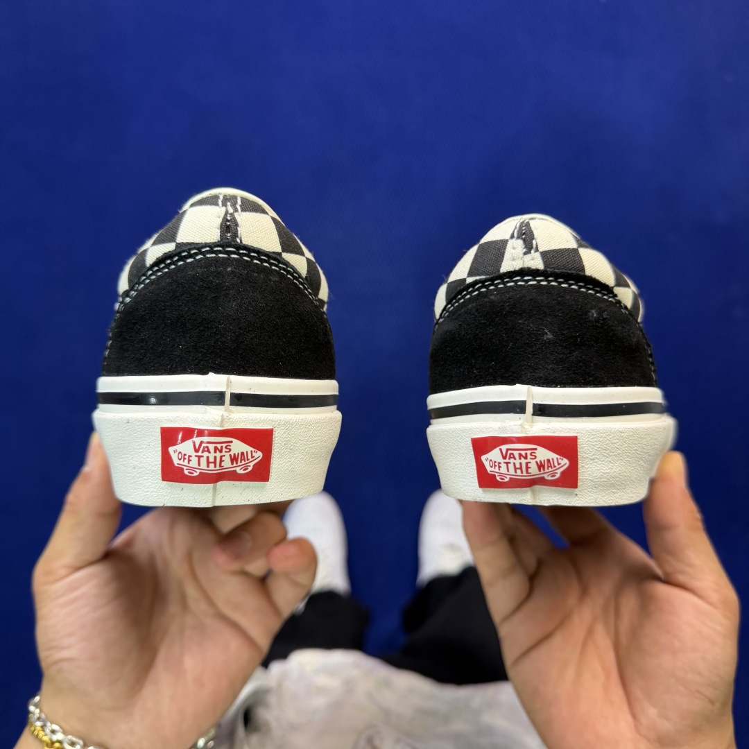 虎扑版！Vans Old Skool 低帮 068V纯原级别外贸订单！万斯经典 硫化帆布板鞋正品海鸥线 