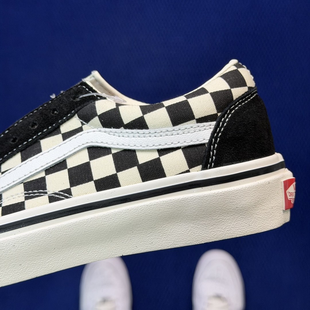 虎扑版！Vans Old Skool 低帮 068V纯原级别外贸订单！万斯经典 硫化帆布板鞋正品海鸥线 