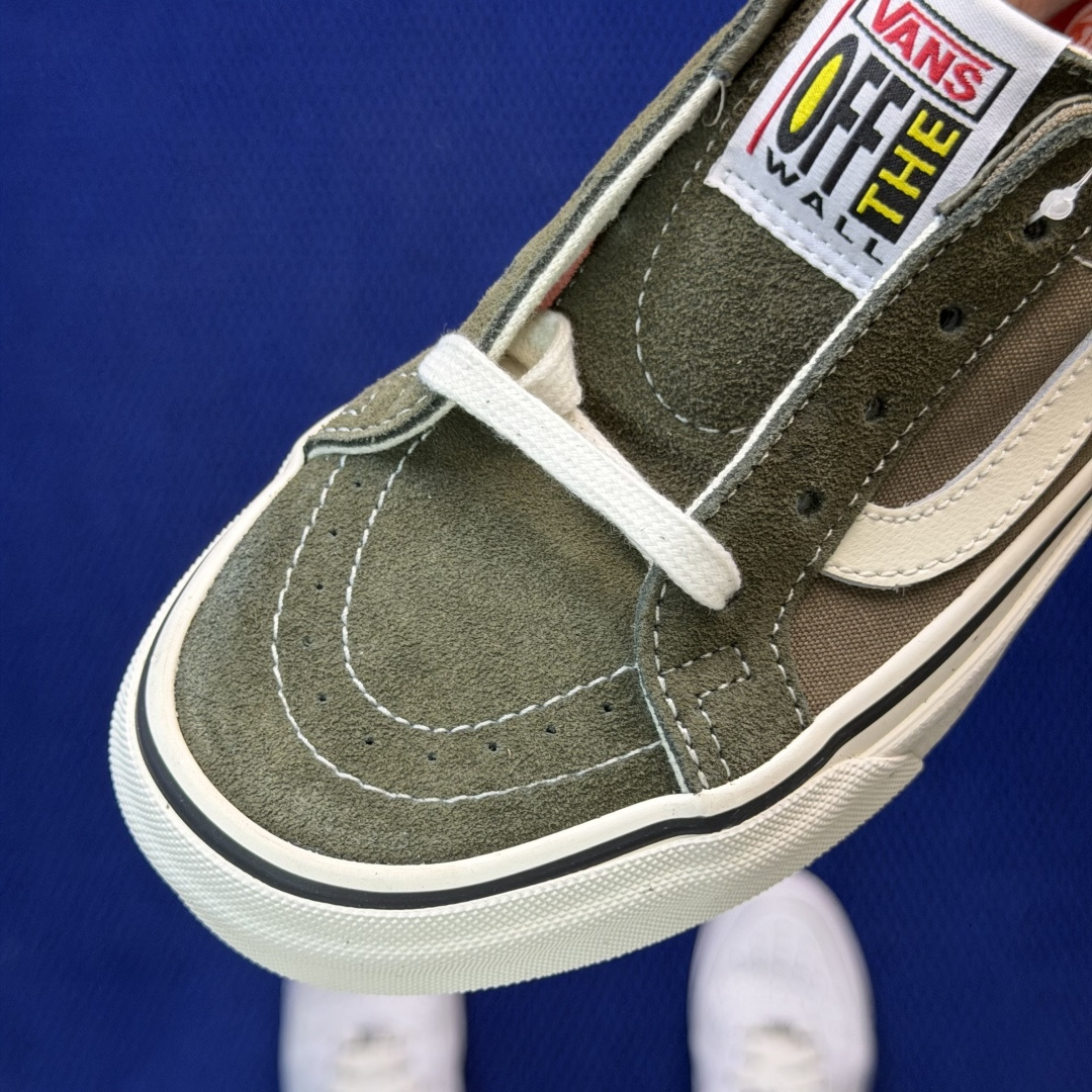虎扑版！Vans Sk8-Low 低帮 5-17纯原级别外贸订单！万斯经典 硫化帆布板鞋正品海鸥线 鞋头