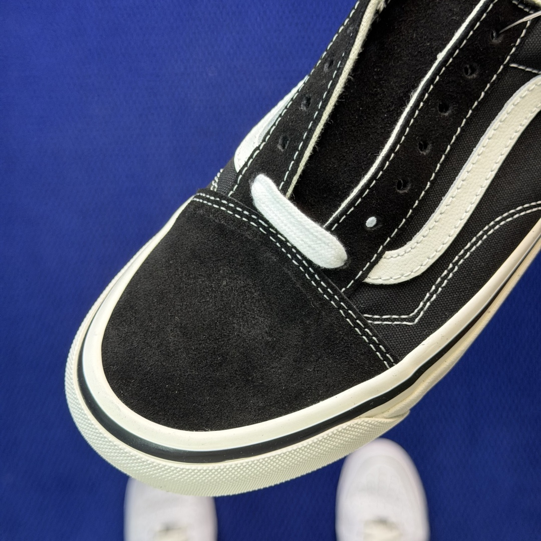 虎扑版！Vans Old Skool 低帮 072V纯原级别外贸订单！万斯经典 硫化帆布板鞋正品海鸥线 