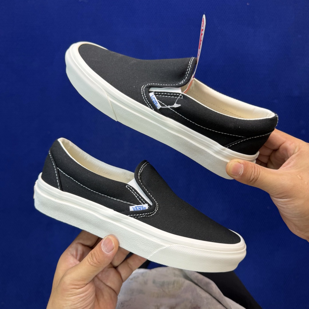 虎扑版！Vans slip-on Og Classic Lx 低帮124V纯原级别外贸订单！万斯经典 硫