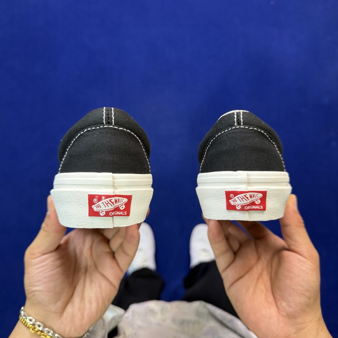 虎扑版！Vans slip-on Og Classic Lx 低帮124V纯原级别外贸订单！万斯经典 硫