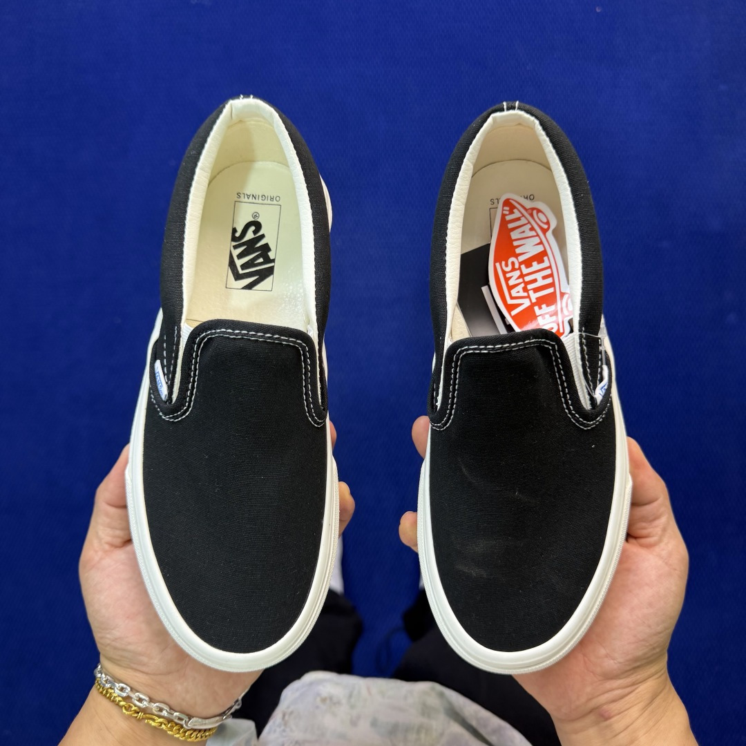 虎扑版！Vans slip-on Og Classic Lx 低帮124V纯原级别外贸订单！万斯经典 硫