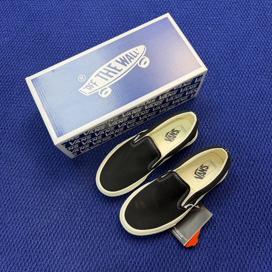 虎扑版！Vans slip-on Og Classic Lx 低帮124V纯原级别外贸订单！万斯经典 硫