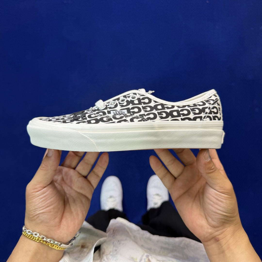 虎扑版！Vans Authentic 安纳海姆低帮 5-03CDG联名胶印纯原级别外贸订单！万斯经典 硫