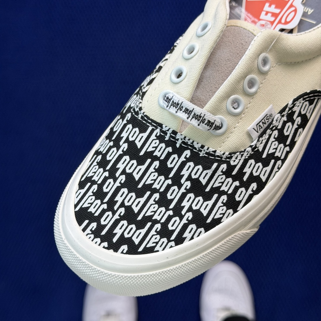 虎扑版！Vans Era 95 Dx 低帮 5-04FOG联名 安纳海姆纯原级别外贸订单！万斯经典 硫化
