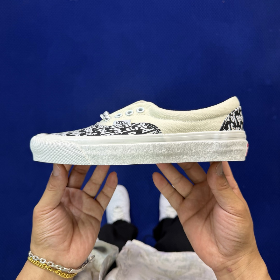 虎扑版！Vans Era 95 Dx 低帮 5-04FOG联名 安纳海姆纯原级别外贸订单！万斯经典 硫化
