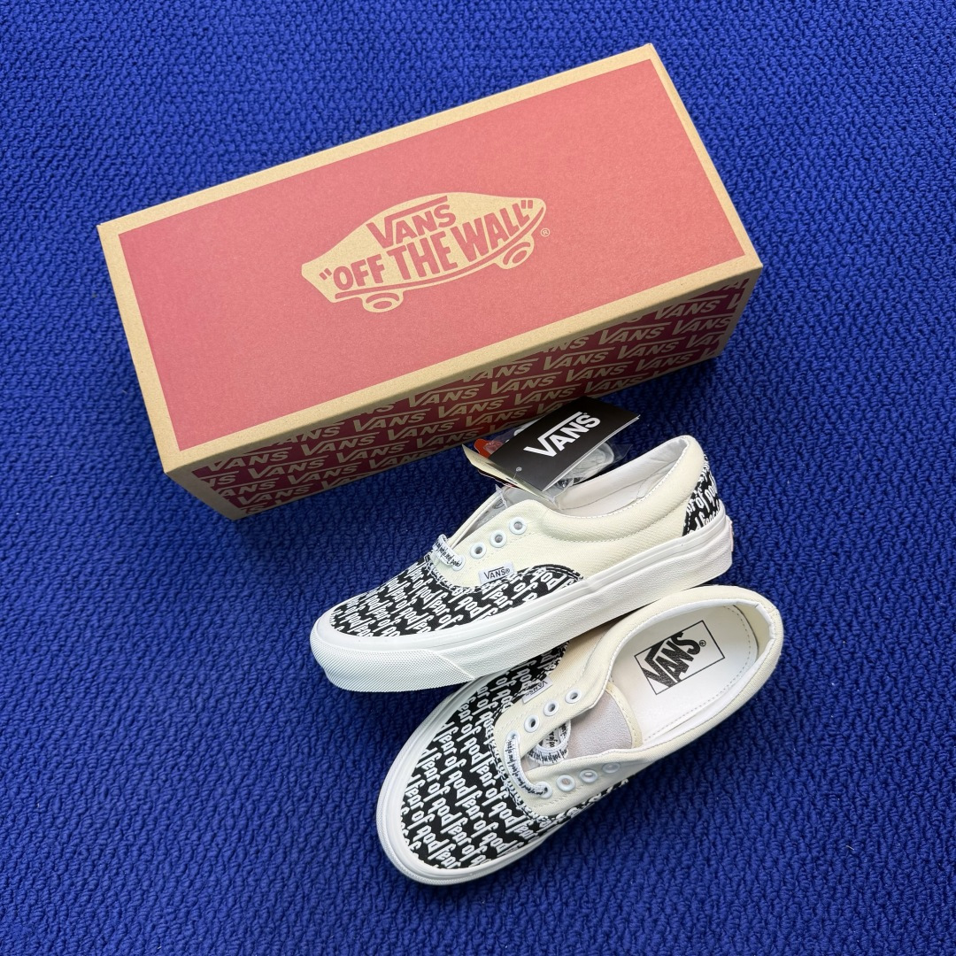 虎扑版！Vans Era 95 Dx 低帮 5-04FOG联名 安纳海姆纯原级别外贸订单！万斯经典 硫化